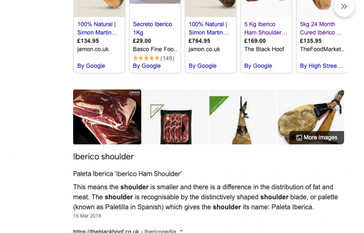 search results for iberico
